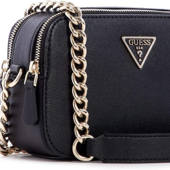 NWT GUESS Black Crossbody Camera Purse - Picture 4 of 5